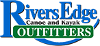 waynesville ohio rivers edge outfitters logo